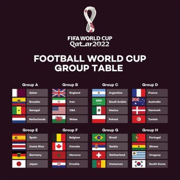2022 FIFA World Cup Group Favorites