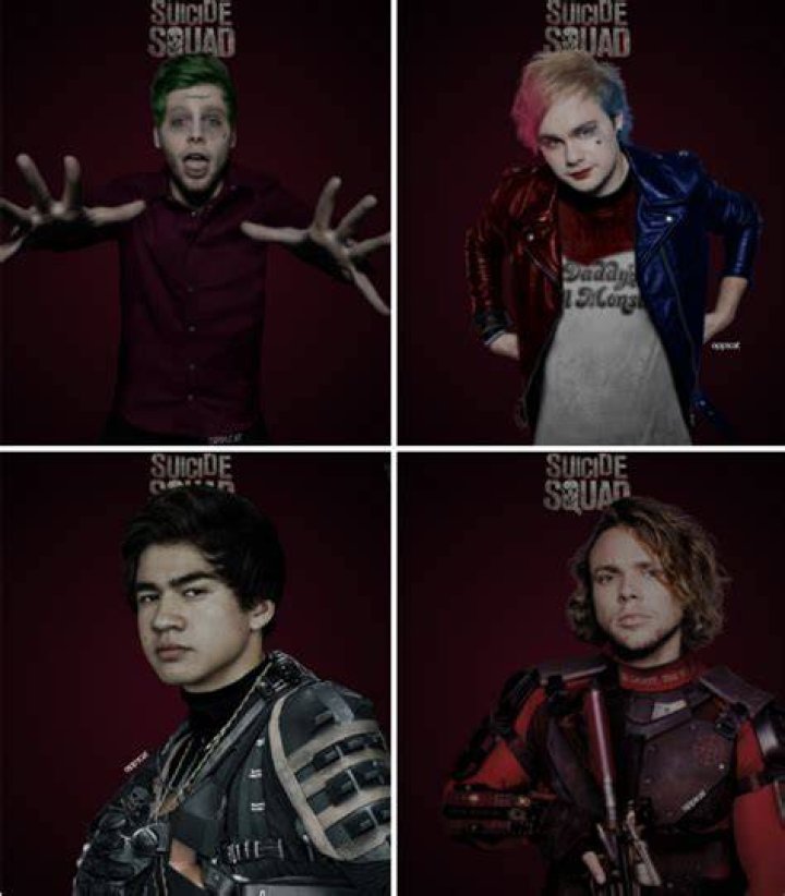 5SOS Morph Into Suicide Squad