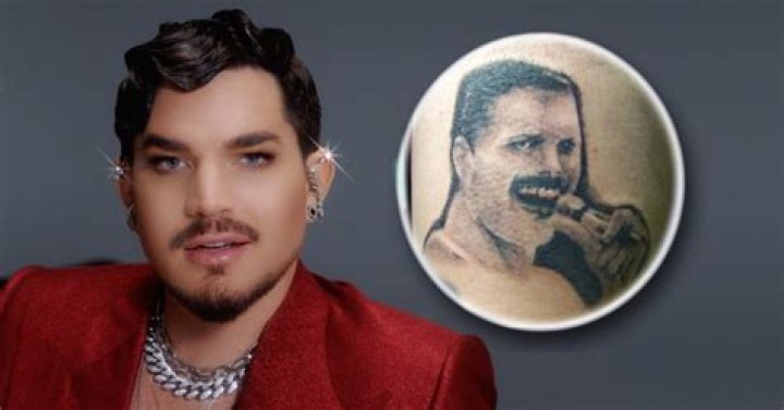 Adam Lambert Shows Off His Newest Tattoo