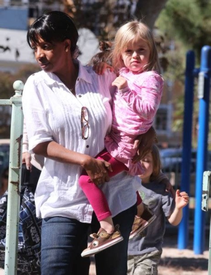 Angelina Jolie Ignores Her Children As Servants Play Mom At The Park (Photos)