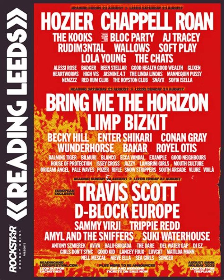 Brit band Trash Boat announced for Reading and Leeds Festival