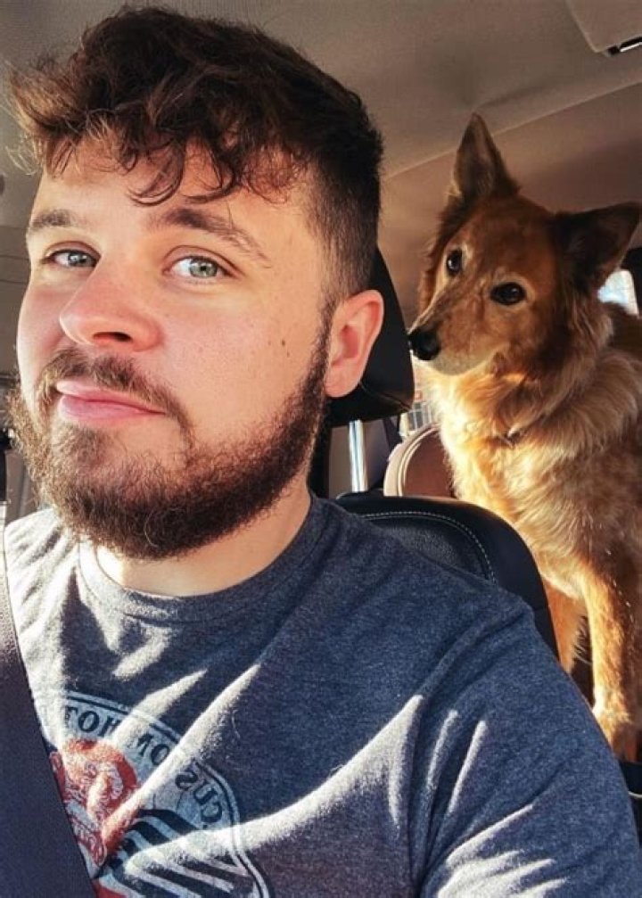 Bryan Lanning and his dog