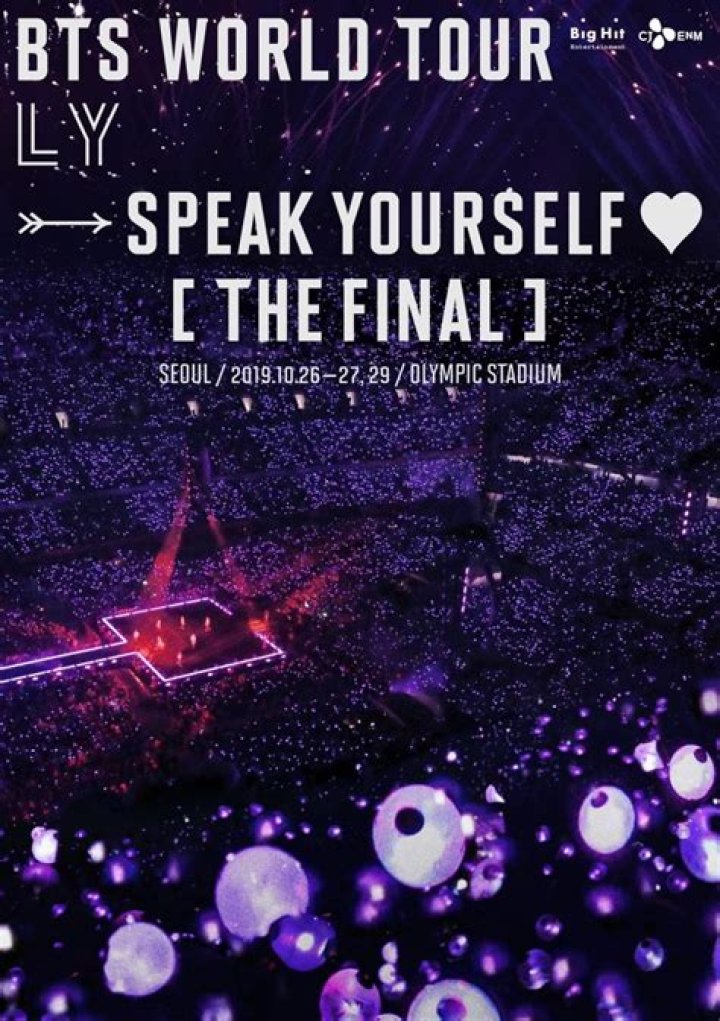 BTS announce stadium stops on the 'Love Yourself: Speak Yourself' world tour