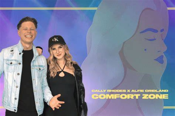 Cally Rhodes and Alfie Cridland join forces on epic new single 'Comfort Zone'