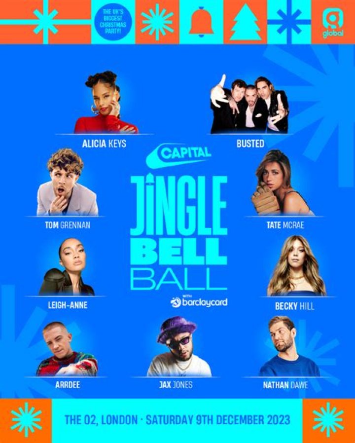 Capital's Jingle Bell Ball 2016 Performers Announced