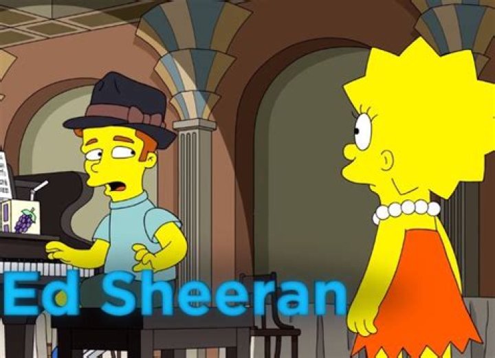 Ed Sheeran is Going to Star in The Simpsons