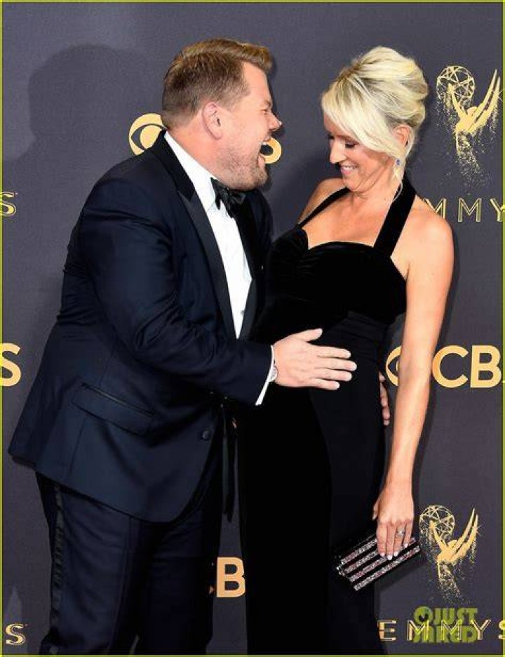 James Corden and wife Julia Carey are expecting their third child