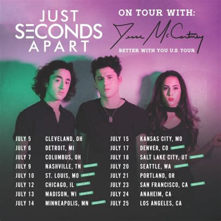 Jesse McCartney announces Better With You tour dates