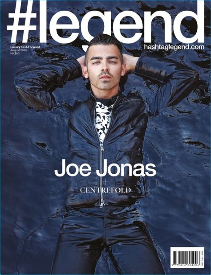 Joe Jonas Appears On The Cover of #legend August