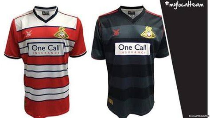 Louis Tomlinson Designs Doncaster Rovers Away FBT Shirt