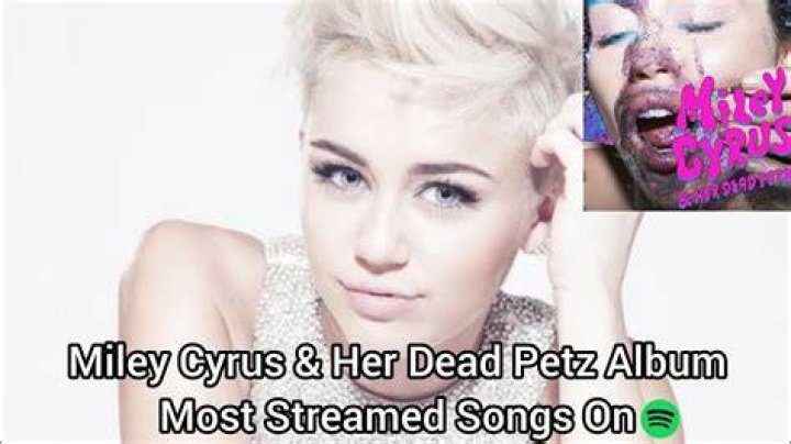 Miley Cyrus' 'Dead Petz' album makes its way to Apple Music and Spotify
