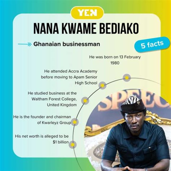 Nana Kwame Bediako Biography: Wife, Cars, Age, Forbes Net Worth, Instagram, Mansion, Properties, Wikipedia