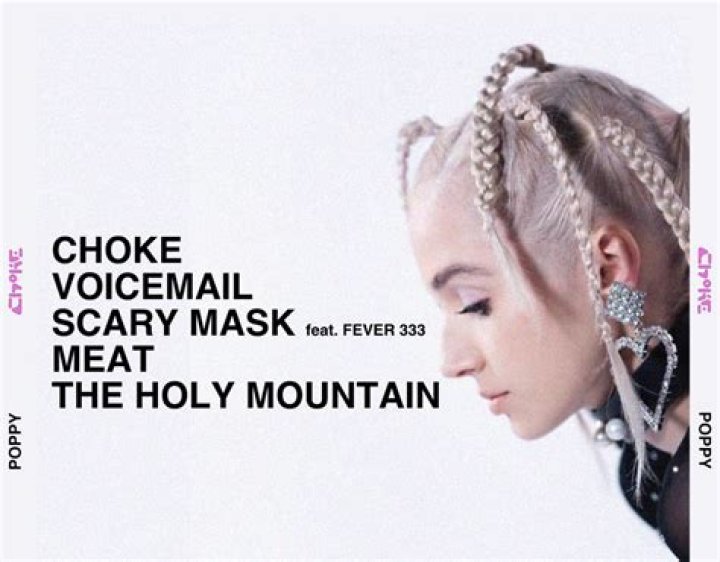 Poppy Debuts "Choke" and Reveals Track List & Pre-Order for New EP