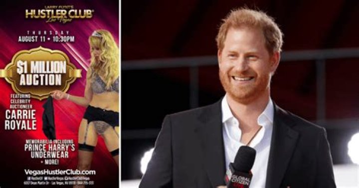 Prince Harry’s Royal Underwear Being Worn By Stripper Carrie Reichert In Upcoming Show: Nude Vegas Scandal Haunts Him