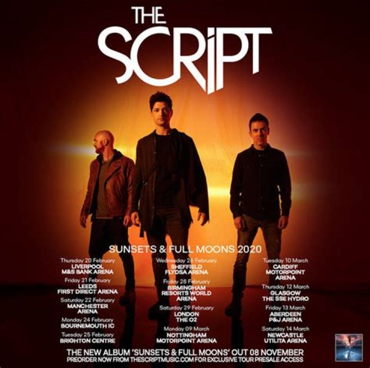Review: The Script, Sunsets and Full Moons tour at Manchester Arena