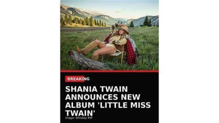 Shania Twain Confirms Single and Album Release Dates