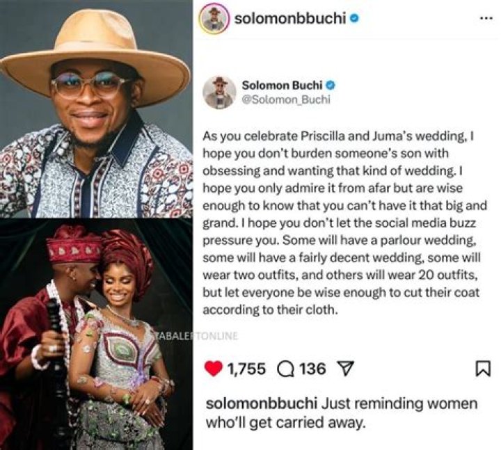 Solomon Buchi's Christian Women Dressing Remarks Stir Twitter Backlash