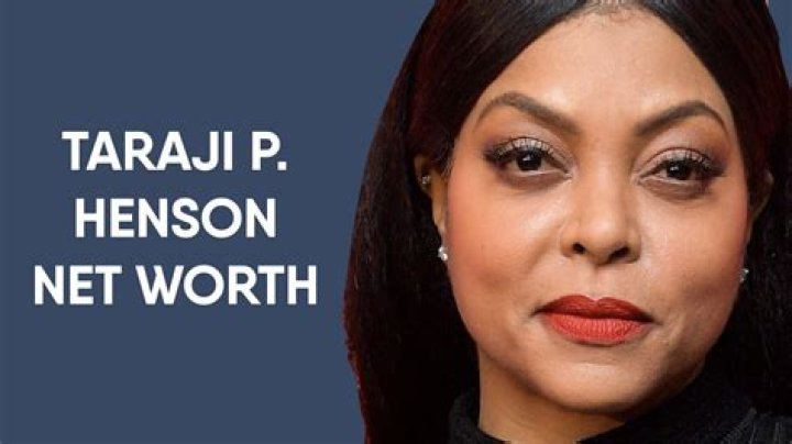 Taraji P Henson Net Worth, Taraji P Henson Bio, Movies and TV shows, Husband, Son, Age
