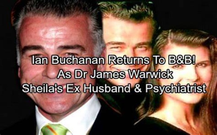 The Bold and the Beautiful Spoilers: Ian Buchanan Back as Dr. James Warwick – Eric Brings Sheila’s Psychiatrist and Ex-Husband