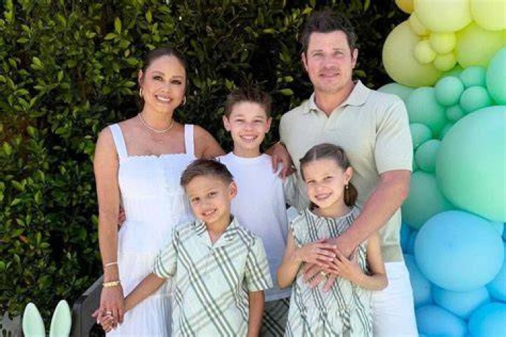 Vanessa Minnillo and Nick Lachey at the Tricia Barnstable-Brown Kentucky Derby Party (5/4/7)