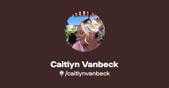 What Is Caitlyn Vanbeck's Snapchat?