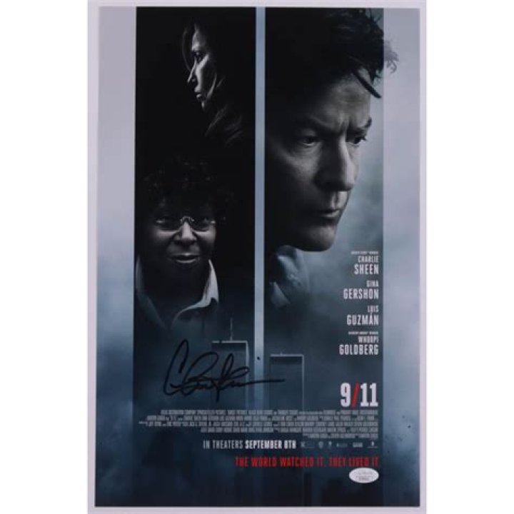 Win 9/11 Film Merchandise: Charlie Sheen Signed Poster, 'Hope' Necklace, and Guide To 9/11